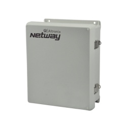 ALTRONIX NETWAY4EWP Switch Reforzado Ethernet de 4 puertos sobre fibra PoE+
