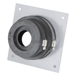 ANDREW / COMMSCOPE SCE-12 Placa y Goma Pasamuro para Cable Coaxial de 1/2