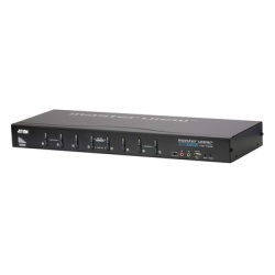 ATEN CS1768 Switch KVM | 8 Puertos | DVI/VGA | Conexion en Cascada |Â Control de hasta 512 computadoras | USB 2.0 | Soporte Modo Difusion | Funcion Multipantalla