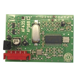 CAME 001-AF-43S Receptor Inalambrico.Frecuencia de 433.92 MHz