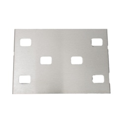 CHAROFIL CH-CP-314ALK Cople para Uniones de Escalera de Aluminio / Plano / Peralte 3 1/4" / Incluye Tornileria