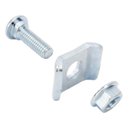 CHAROFIL MG-51-KIT3EZ Kit 3 para unir tramos de charolas con acabado Electro Zinc