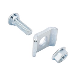 CHAROFIL MG-51-KIT3EZ Kit 3 para unir tramos de charolas con acabado Electro Zinc