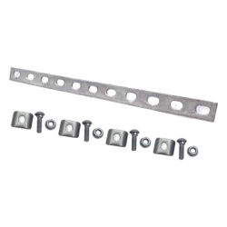 CHAROFIL MG-51-KIT4GBM Kit 4 Para Unir Tramos de Charolas y Hacer Derivaciones es Ideal Para Utilizarse al Exterior o Zonas Humedas (13 piezas)