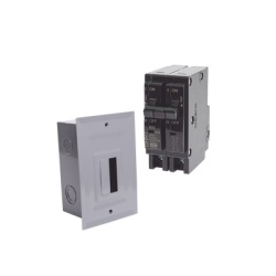 CHINT KITC2Q215E Kit Centro de Carga para empotrar con 1 Interruptor Termico de 2 Polos 15Amp 120/240Vca 10kA.