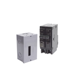 CHINT KITC2Q230S Kit Centro de Carga para sobreponer con 1 Interruptor Termico de 2 Polos 30Amp 120/240Vca 10kA.