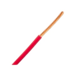 COBRA WIRE & CABLE TXL-16-19-2 Bobina de 304.8 Metros (1000 Pies) de Cable Automotriz 16 AWG Color Rojo / Cable Primario TXL / Conductor Cobre Desnudo 19/29 / Aislamiento XLPE / Rango Temp. -51Â°C a 1