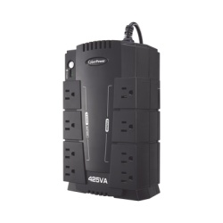 CYBERPOWER CP425SLG UPS de 425 VA/255 W Topologia Standby Entrada 120 Vca NEMA 5-15P Tipo Gabinete Compacto Con 8 Tomas NEMA 5-15R