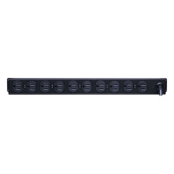 CYBERPOWER CPS1215RM PDU Basico Para Distribucion de Energia Con 10 Tomas NEMA 5-15R Traseras 1UR 15 Amp 120 Vca