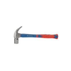 D100401 Martillo de Uña / 16 oz (0.45 kg) / Mango Ergonómico de Fibra de Vidrio / Cabeza Anticaída