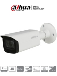 DAHUA DAH547006 DAHUA HFW2802T-Z-A - Camara Bullet 4k Starlight/ 8 Megapixeles/ Lente Motorizado 3.7 a 11mm/ 0.005 Lux color/ WDR Real 120dB/ Ir 80 Mts/ Microfono Integrado 1 Canal de Audio/ IP67/