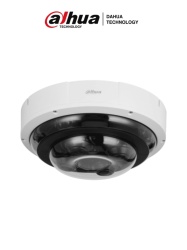 DAHUA DH-IPC-PDBW82041-B360-S2 - Cámara IP Panorámica Resolución de 4 x 5 MP/ Lente Mot. 2.8 a 12mm/ ∢ 360/ IR 30 mts/ IA WizMind/ Detección Facial/ Protección Perimetral/ Starlight/ PoE/ WDR/ H.265+/ IP67/ IK10/ E&S Alarma/ E&S Audio/