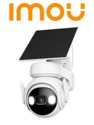 DAHUA DHT0150047 IMOU CELLPTKit (KIT/IPC-K9EN-3T0WE/FSP12-TYPEC) - Kit de Camara WiFi Cell PT de 3MP con panel solar lente de 3.6mm y 88 de apertura audio bidireccional y sensor PIR integrado para