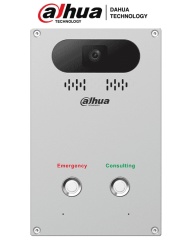 DAHUA DHT2170011 DAHUA VTA2502G - Video Intercomunicador de Emergencia/ 4 Megapixeles/ Llamada de Emergencia con 1 Click/ Protocolo SIP/ Microfono de Alta Sensibilidad y 2 Altavoces/ Soporta Transmisi