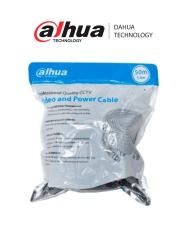 DAHUA DHT2680005 DAHUA DH-PFM942I-50-5 - Cable de 50 Metros Armado para Video y Energia/ con Conectores BNC y de Energia/ Para Camaras Hasta 4k/ Soporta: AHD/CVI/TVI/CVBS/ Uso Exterior e Interior/ Co
