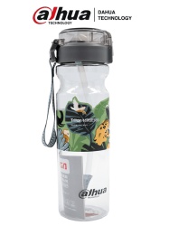 DAHUA DHT3010040 DAHUA MATPRO021 - Cilindro para Agua con Popote/ Transparente/ Con Logo Dahua/ Promocional