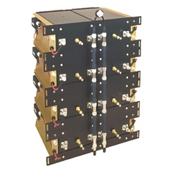 DB SPECTRA DB-8062-F5B Combinador Decibel Products para Montaje en Rack 19" 851-869 MHz 5 Canales 150 kHz de Sep. a Tx-Tx 150 Watt N Hembras.
