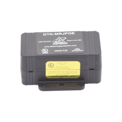 DITEK DTK-MRJPOE Protector PoE / RJ45 Hembra / 10 GbE / PoE y HiPoE / Camaras IP y WAP