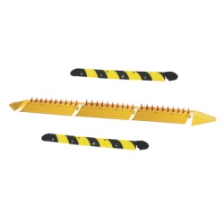 DKS DOORKING 1610-3M-KIT Kit de picos ponchallantas autonomo / Carriles de 3.2 M / No requiere barrera / FACIL INSTALACION / Incluye topes y tornilleria