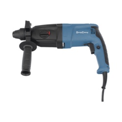 DONG CHENG DZC-0526B Taladro Rotomartillo Demoledor 800W 110V / Broquero SDS-PLUS / 3 J Energia de Impacto / 3 Funciones Taladro Martillo Demolicion / Perforacion 25 mm (1 in)