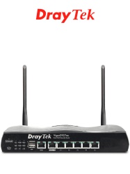 DRAYTEK DRY1790002 DRAYTEK VIGOR2927AC- Ruteador Inalambrico Multi WAN con 1 puerto WAN GE RJ45 1 puerto intercambiable LAN & WAN 5 puertos LAN GE 50 VPN 2 puertos USB y WiFi AC hasta 1733 Mbps