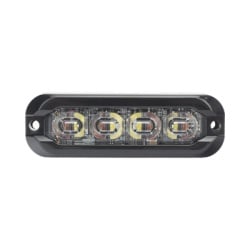 ECCO ED3793RW Luz perimetral 8 LED Ultra Brillantes Dual Color Rojo / Claro
