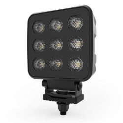 ECCO EW2722 Luz de Trabajo Ultra brillante Cuadrada 9 LED 6803 Lumenes 12-24 Vcd