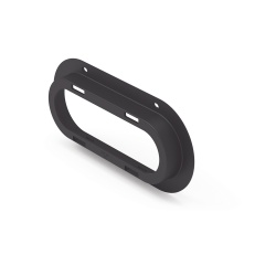 ECCO EZ3060FLG Brida de policarbonato Color Negro Accesorio para plafon Serie ED3060
