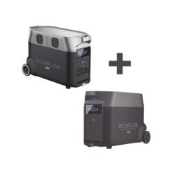 ECOFLOW DLTPRO-BP Kit de Estacion de Energia Portatil 3600Wh + Bateria Externa 3600Wh (7200Wh)
