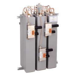 EMR CORPORATION W6458-2/4C Combinador 148-174 MHz para 8 Canales 125 Watt 200 KHz (min.) de Sep. Tx-Tx 2 Circ. N Hembra.