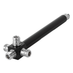 EPCOM CR-PS0727-4C Divisor de Potencia 4 Salidas / 698-2700 MHz / PIM -120 dBc / 200W Potencia Maxima / Conectores N Hembra / Perdida 6.32 dB / 50 Ohm