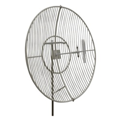 EPCOM EP-AP850-21 Antena Parabolica de Rejilla | 824-894 MHz | 21 dBi de Ganancia | Cubre muy bien la Banda 5 (850 MHz) Celular. Antena Donadora que se utiliza para los amplificadores de senal celular