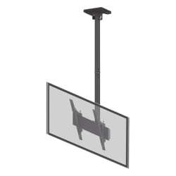 EPCOM INDUSTRIAL EMLCM1U Montaje de Techo para Pantallas de 32"- 75I"| VESA 100 X 100 HASTA 400 X 400| Capacidad Maxima de Carga 50Kg