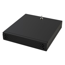 EPCOM INDUSTRIAL GABVID1R3 Gabinete Metalico de Seguridad para DVR/NVR Ancho 396 mm x 78 mm de Alto x