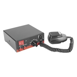 EPCOM INDUSTRIAL SIGNALING X-ELS-200 Sirena Vehicular de 200W de Potencia Con Switch Giratorio de 6 posiciones Microfono de Uso Rudo e Interconexion a Radio