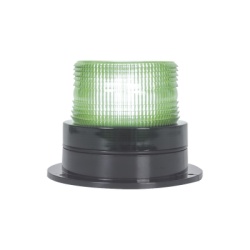 EPCOM INDUSTRIAL SIGNALING X127G Burbuja Brillante de Larga Vida Util con 8 LEDs Color Verde Domo Verde 110 Vca
