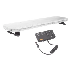EPCOM INDUSTRIAL SIGNALING X67-RBA Barra de luces de 47" rojo/azul 88 LED con control de trafico en color ambar ideal para equipar unidades de seguridad publica