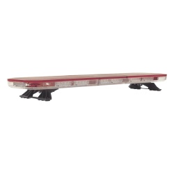 EPCOM INDUSTRIAL SIGNALING X67RWV2 Barra de luces LED de 47" 124 LED con control de trafico en color ambar dual color rojo/claro ideal para equipar ambulancias y unidades de bomberos