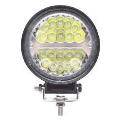 EPCOM INDUSTRIAL SIGNALING XD66J Luz de Trabajo de 40 LED 5600 Lumenes IP67 66 Watts 10-30 Vcc