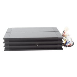 EPCOM INDUSTRIAL SIGNALING XJ100B Sirena Vehicular de 100W de Potencia Con Controlador Unimando Para Tonos Control de 3 Salidas Auxiliares Microfono e Interconexion a Radio