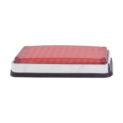 EPCOM INDUSTRIAL SIGNALING XLTE295R Luz de Advertencia de 7X3" Color Rojo Ideal para Ambulancias