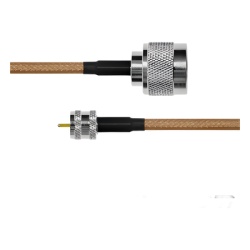 EPCOM INDUSTRIAL SN-142-MIN-30 Cable RG142 con conectores N Macho / MINI UHF Macho.