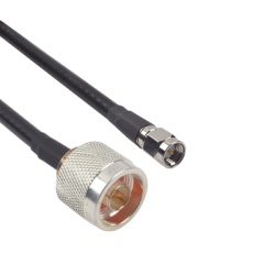EPCOM INDUSTRIAL SN-240UF-SMA-60 Cable LMR-240UF (Ultra Flex) de 60 cm (23.62 pulgadas) con Conectores N Macho y SMA Macho.