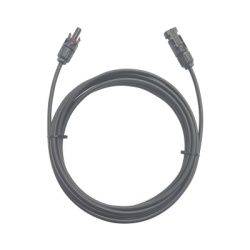 EPCOM POWERLINE CFMC41MBLK Cable Fotovoltaico / 1 metro / Color Negro / Calibre 10 AWG / Terminal MC4-Macho y Hembra en ambos extremos