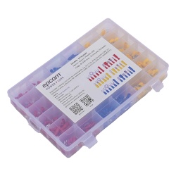EPCOM POWERLINE EP-TKM-580 Juego de Terminales / 580 Piezas / AWG 22-10 / Forro Termoestable / Caja Organizadora