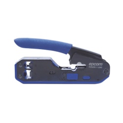 EPCOM POWERLINE EP668 Pinza SLIM para Corte y Terminado de Plugs RJ45/RJ11 Acero al Carbon y Mango Ergonomico.