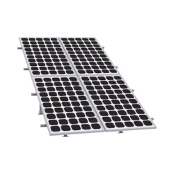 EPCOM POWERLINE EPL-GM01-2X2ST Montaje para Panel Solar Riel de 2200mm para Modulos con Espesor de 35mm Velocidad de Viento Max. 136km/h