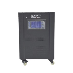 EPCOM POWERLINE EPL5K1FVR Regulador de Voltaje Industrial Monofasico Ferrorresonante 5 kVA/5 kW 120 V / Entrada 96-144 Vca / Salida 117.6- 122.4 Vca