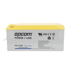 EPCOM POWERLINE PG12200 Batería Estacionaria de Gel / 12 V / 200 Ah / Ciclo Profundo / Vida Útil 20+ Años / Descarga Máxima 500 A / Sellada Libre de Mantenimiento - Img 5