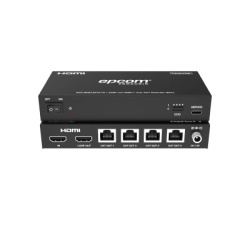 EPCOM PROAUDIO EPC-SPB14E70 Splitter Extensor HDMI 1x4 / 4K@60Hz / Transmisión 60 m (196.9 ft) / Cable Cat6 / EDID / HDCP 2.2 / Salida Loop - Img 2
